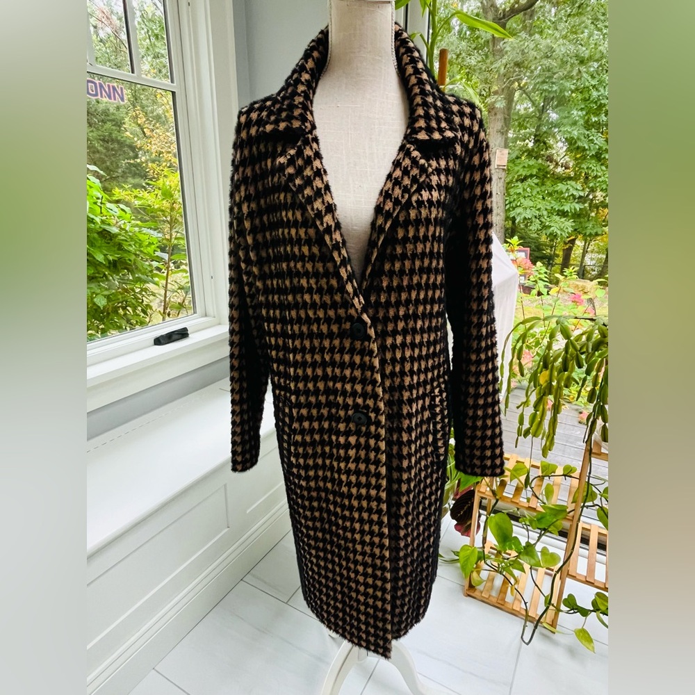 Magaschoni herringbone sweater coat - Picture 4 of 7